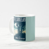 1909 Moonlight in Junglelandの楽譜表紙 コーヒーマグカップ (正面左)