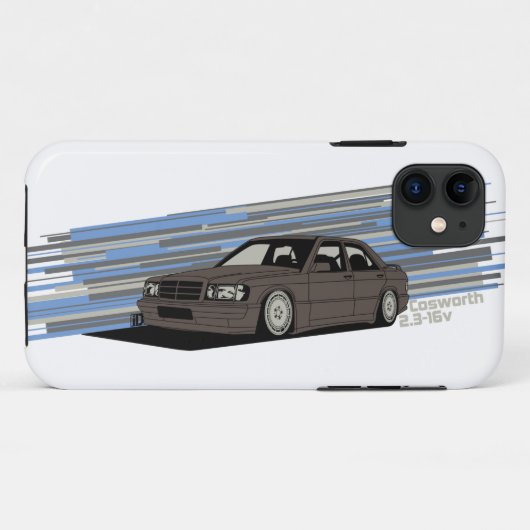 190E Cosworth Case-Mate iPhoneケース (裏面(横))