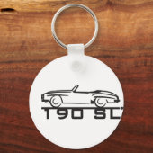 190SL_BLK キーホルダー (正面)