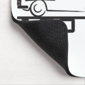 190SL_BLK マウスパッド (コーナー)