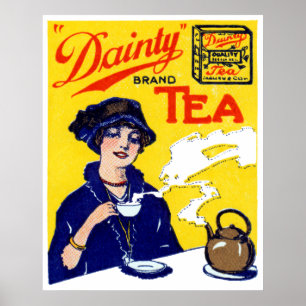 1910の珍味の茶 ポスター