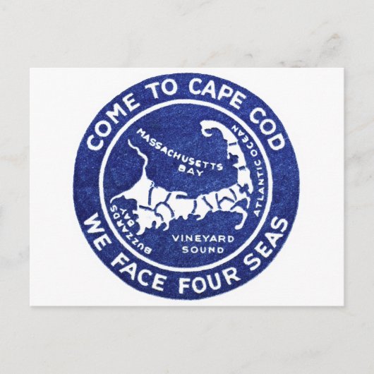 1910ケープコッド ポストカード (正面)