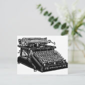 1910タイプライター ポストカード (スタンド正面)