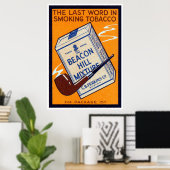 1910ビーコンヒルパイプタバコ ポスター (ホームオフィス)