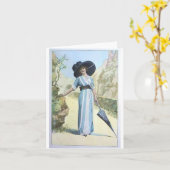 1910メッセージカード カード (黄色い花)