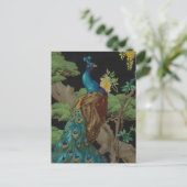 1910ヴィンテージ壁紙ザシダーツリー ポストカード (スタンド正面)