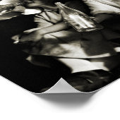 1910人の女性おもしろい飲み物を食べたい女の子 ポスター (角)