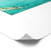 1910年からケープコッド州の州都の地図 ポスター (角)