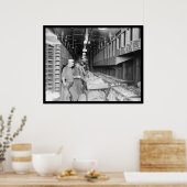 1910年のインテリア ポスター (キッチン)