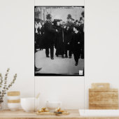 1910年のロンドン・イングランドでのサファゲットの逮捕 ポスター (キッチン)