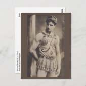 1910年のローマの衣装の俳優 ポストカード (正面/裏面)