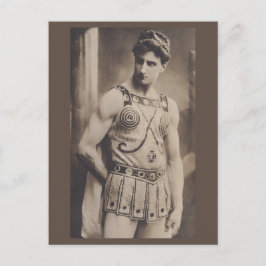 1910年のローマの衣装の俳優 ポストカード