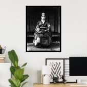 1910年の衣装を着た韓国人の老人 ポスター (ホームオフィス)