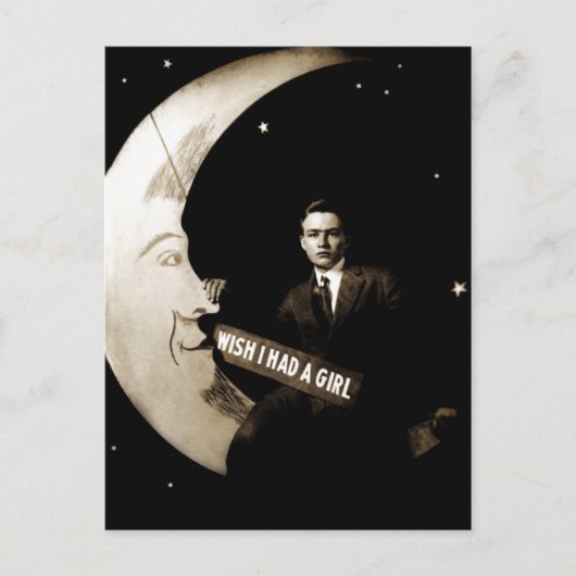 1910年の青年の願い ポストカード (正面)