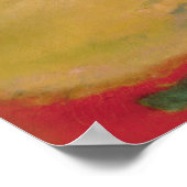 1910年の風景の中の馬 ポスター (角)