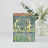 1910年のAttersee IIIのSchloss Kammer ポストカード (スタンド正面)