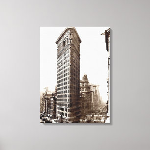 1910年を造るFlatiron キャンバスプリント
