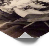 1910年ニューヨークのアビシニアン・バプテスト教会の写真 ポスター (角)