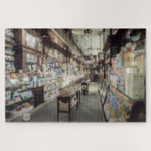 1910年ニューヨークのペンシルバニア駅の薬局 ジグソーパズル (横)