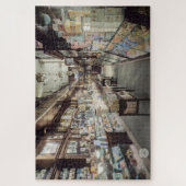 1910年ニューヨークのペンシルバニア駅の薬局 ジグソーパズル (縦)