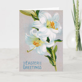 1910年ヴィンテージイースターカード シーズンカード