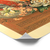 1910年ヴィンテ日本のージのポスター ポスター (角)