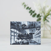 1910年頃のグランドトランク鉄道店 – シアノタイプ ポストカード (スタンド正面)