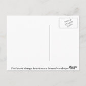 1910年頃のグランドトランク鉄道店 – シアノタイプ ポストカード (裏面)