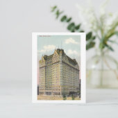 1910年頃のニューヨーク市、ニュープラザホテル ヴィンテージ ポストカード (スタンド正面)