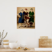 1910年頃アトランティックシティ入浴美しいRPPC ポスター (キッチン)