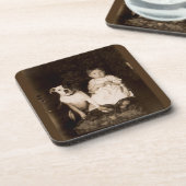 1910年頃ピットブルベビーRPPC コースター (左側)