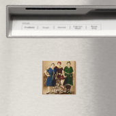 1910年頃 アトランティックシティの水着美人 RPPC マグネット (インサイチュ (食洗機))
