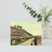 1910年、ニューヨーク市、スピードウェイ、ヴィンテージ ポストカード (スタンド正面)