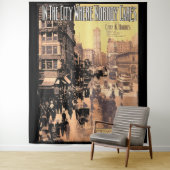 1910年Nobody楽譜を手に入れ気にない街 タペストリー (インサイチュ)