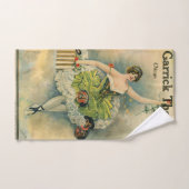 1910素敵な女性セスピアン・ガリック・シアター・シカゴ ハンドタオル (ハンドタオル)