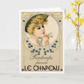 1910「写真フランスのはがき」ミリリーグリーティング カード (黄色い花)