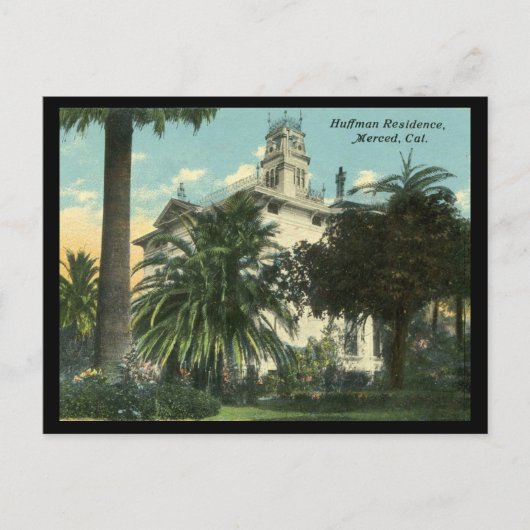 1910-1915メルセドCAのハフマンマンション ポストカード (正面)