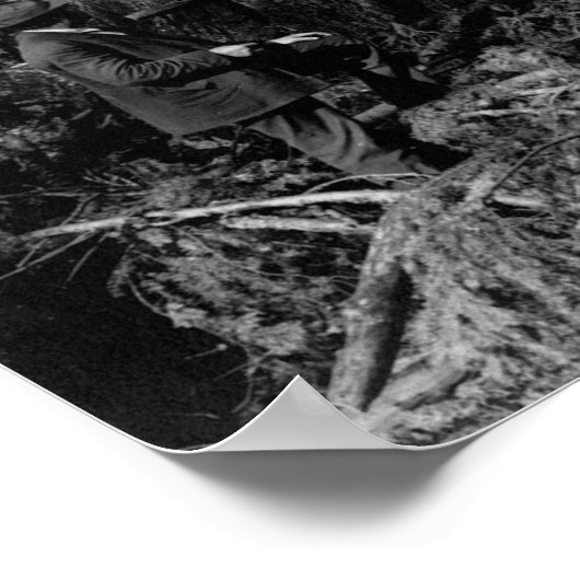 1910 STANLEY PARK CANADA LOGGERS ポスター (角)