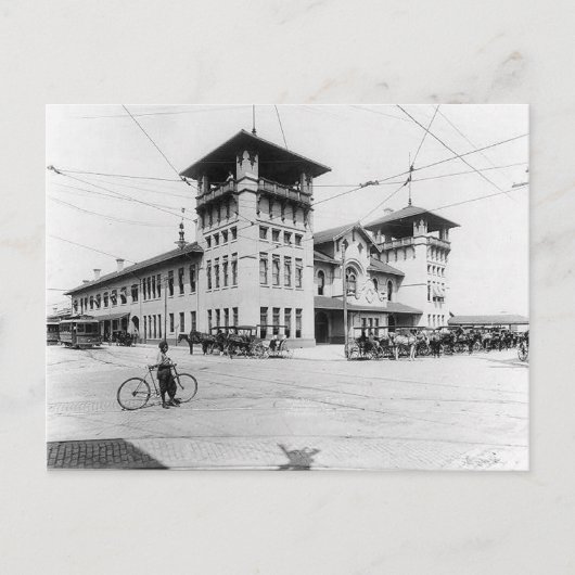 1910 Union Station Charleston SCはがき ポストカード (正面)