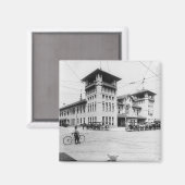 1910 Union Station Charleston SCマグネット マグネット (正面/裏面)