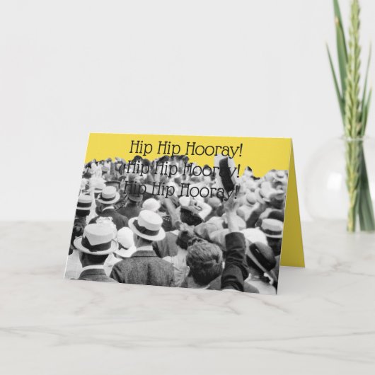 1910'S CROWD CHEERINGフォトお尻お尻ホレイ！ カード (正面)