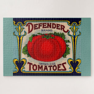 1910s Defenderブランドトマトのラベル ジグソーパズル