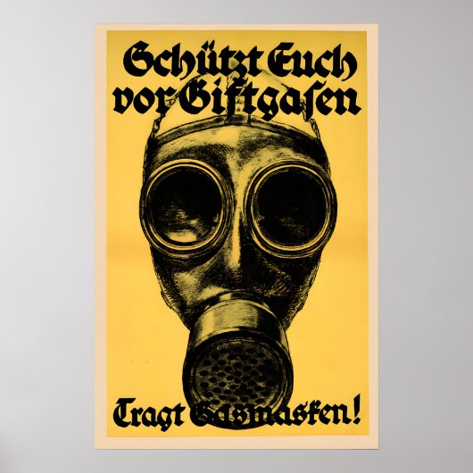 1910s German advertisement Poster Protect yourself ポスター (正面)