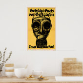 1910s German advertisement Poster Protect yourself ポスター (キッチン)