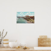 1911ヴィンテージロングビーチカリフォルニアアミューズメントパーク ポスター (キッチン)