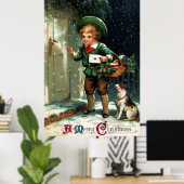 1911年のクリスマスの挨拶 ポスター (ホームオフィス)