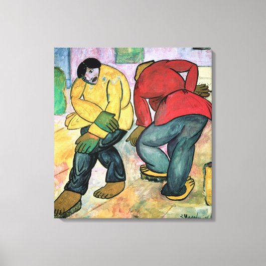 1911年のフロアポリシャ キャンバスプリント (正面)