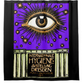 1911年国際的衛生会議ドレスデン シャワーカーテン (正面)