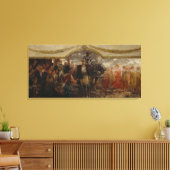 1911年描写ビスマルクに敬意を表す人々 キャンバスプリント (インサイチュ (リビング))