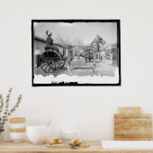 1911年頃の馬写真 ポスター (キッチン)